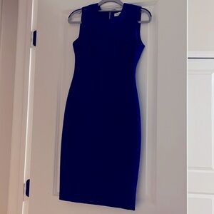 Calvin Klein Sleeveless Crepe Sheath Dress
